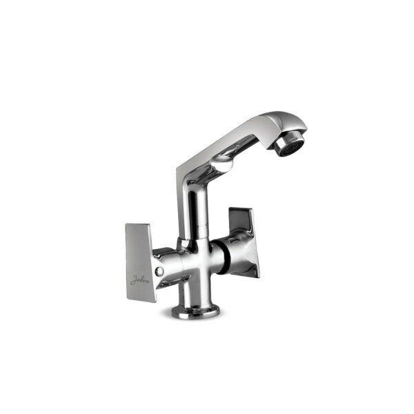 BRIGHT CENTER HOLE BASIN MIXER